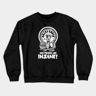Crazy Eddie - Dark Crewneck Sweatshirt
